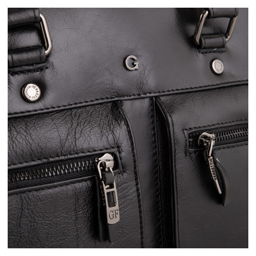 Чоловічий шкіряний портфель Giorgio Ferretti SHIGF2018852-black фото №5