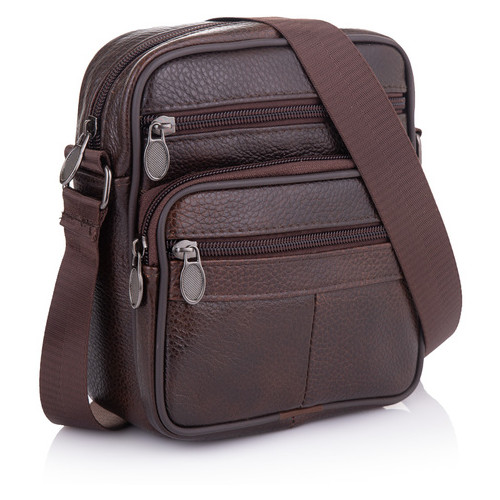 Чоловіча борсетка-сумка Buffalo Bags SHIM505C-brown фото №2