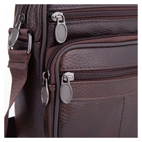 Чоловіча борсетка-сумка Buffalo Bags SHIM505C-brown фото №5