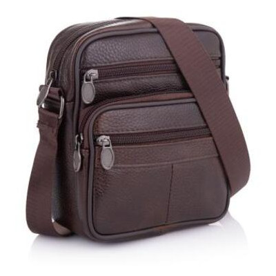 Чоловіча борсетка-сумка Buffalo Bags SHIM505C-brown фото №1