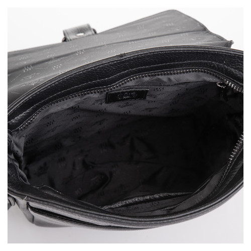 Чоловіча шкіряна сумка через плече Buffalo Bags SHIGF8130-black фото №6