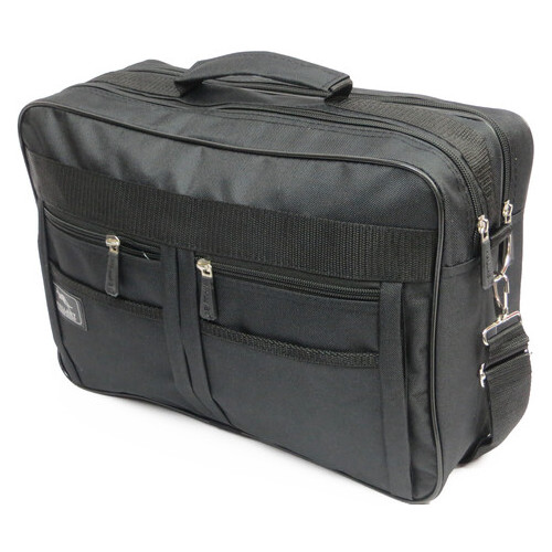Практична сумка-портфель Wallaby 2633 чорний, чорний фото №3