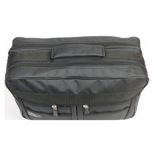 Практична сумка-портфель Wallaby 2633 чорний, чорний фото №4