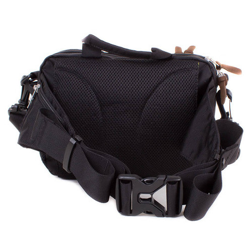 Чоловіча сумка через плече або пояс Onepolar W3016-black фото №2