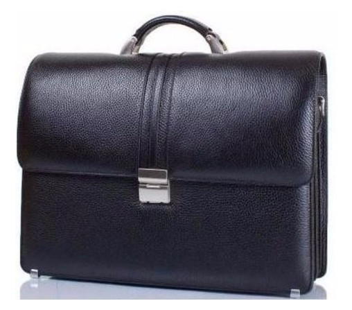 Кожаный мужской портфель с отделением для ноутбука Desisan SHI317-011 фото №1