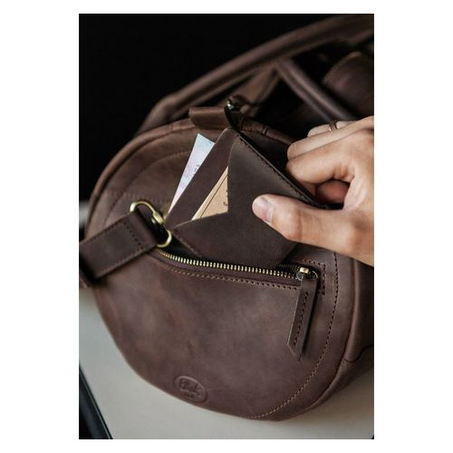 Чоловічі шкіряні сумки Harper темно-коричневі Blank Note BN-BAG-14-o фото №8
