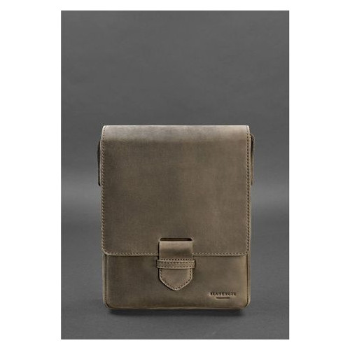 Чоловіча шкіряна сумка-месенджер Esquire темно-коричнева Blank Note BN-BAG-18-o фото №1