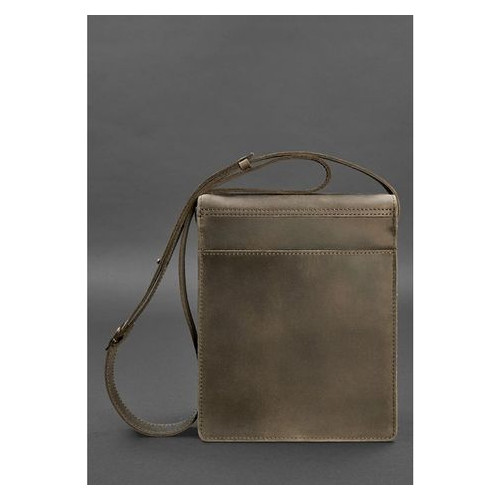 Чоловіча шкіряна сумка-месенджер Esquire темно-коричнева Blank Note BN-BAG-18-o фото №3