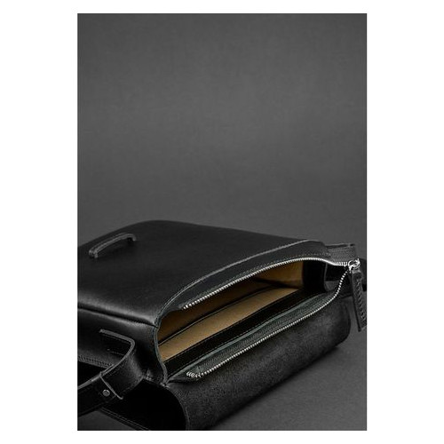 Чоловіча сумка-месенджер Esquire чорна Blank Note BN-BAG-18-g фото №4
