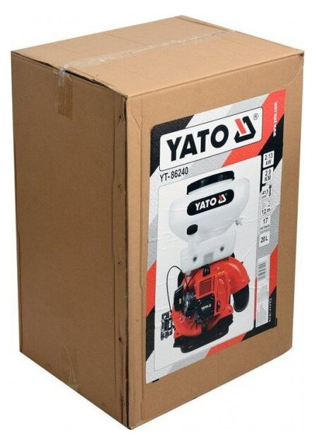 Обприскувач бензиновий Yato 2.13 кВт 20л (YT-86240) фото №5