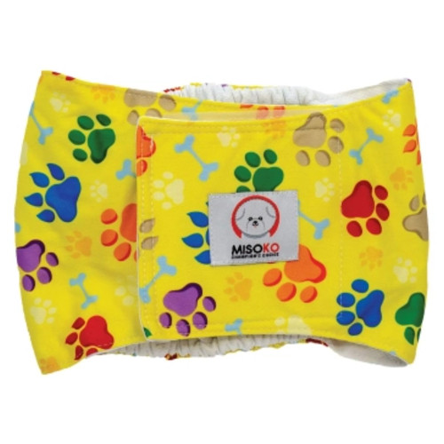 Підгузки для тварин Misoko&CO Багаторазовий для собак XXL (лапки) (HAINMSK63408) фото №1