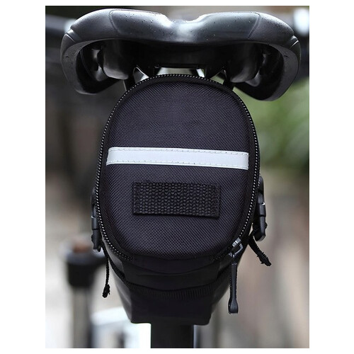 Велосипедна сумка, велосумка 1L Retoo S160 чорна фото №4