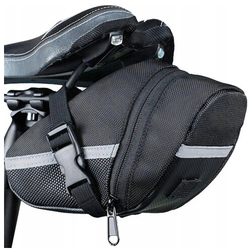 Велосипедна сумка, велосумка 1L Retoo S160 чорна фото №1