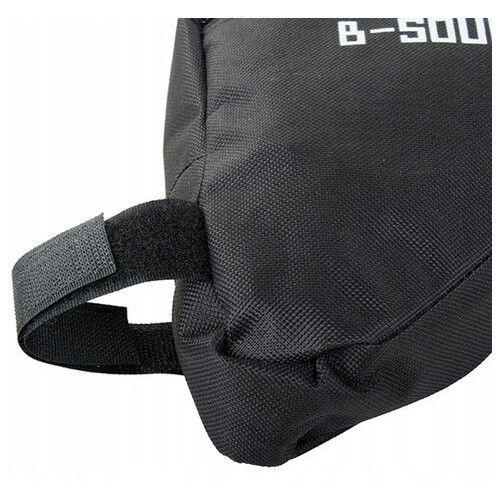 Велосипедна сумка, велосипедна сумка на раму 1L B-Soul чорна фото №8
