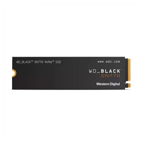 SSD WD Black SN770 500GB M.2 2280 NVME PCIe 4.0 x4 (WDS500G3X0E) фото №1