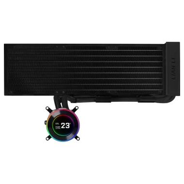 Система жидкостного охлаждения Lian Li HydroShift II LCD-C 360 FANLESS, Black (G89.GHS2LCD36B.00) фото №1