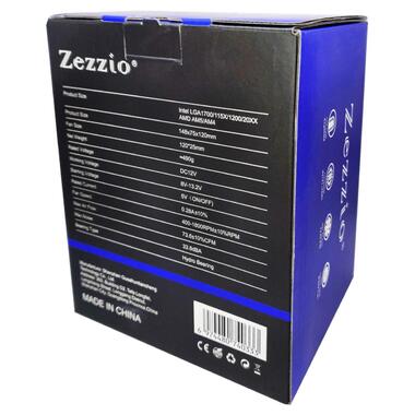 Процесорний кулер Zezzio ZH-C400 V2 (120mm/4 pin PWM/4 тепл.трубки/TDP 165W) фото №8