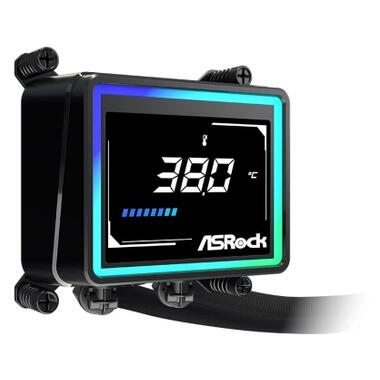 Система жидкостного охлаждения ASRock Challenger White 360 Digi фото №6