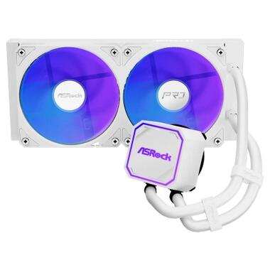 Система жидкостного охлаждения ASRock Pro White 240 ARGB фото №1