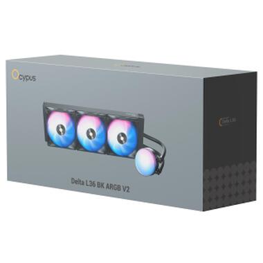 Система жидкостного охлаждения OCYPUS DELTA-L36-BK3AAWNN02X-GL фото №6