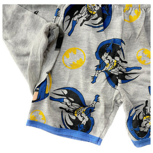 Дитяча піжама для хлопчика Бетмен 2 Disney бавовняна зріст 100 сірий фото №2