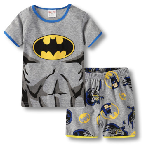 Дитяча піжама для хлопчика Бетмен 2 Disney бавовняна зріст 100 сірий фото №1