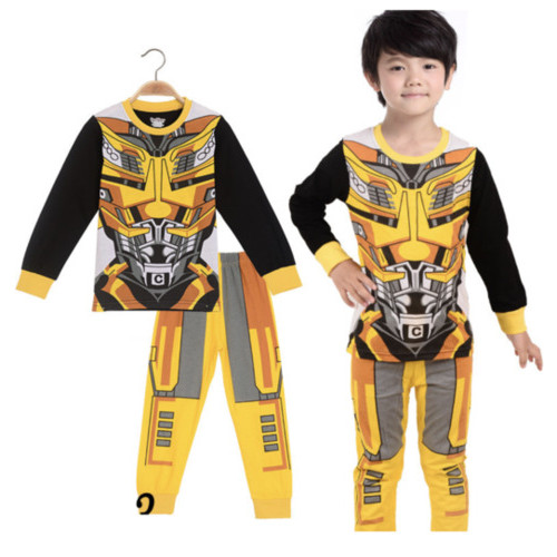 Дитяча піжама для хлопчика Трансформер Disney бавовняна зріст 110 жовтий фото №1