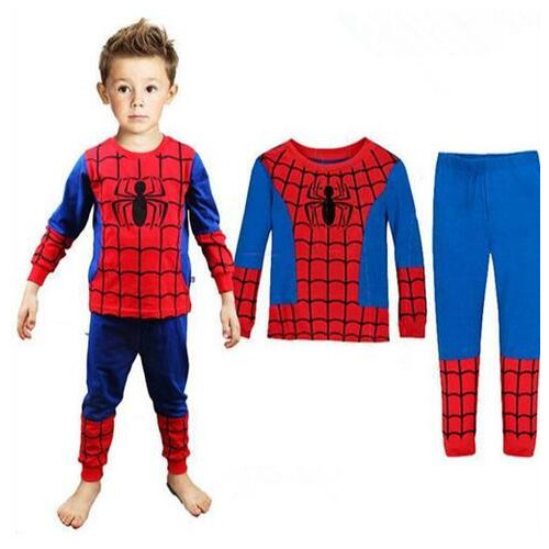 Піжама для хлопчика Людина Павук Disney бавовняний зріст 120 червоно-синій фото №2
