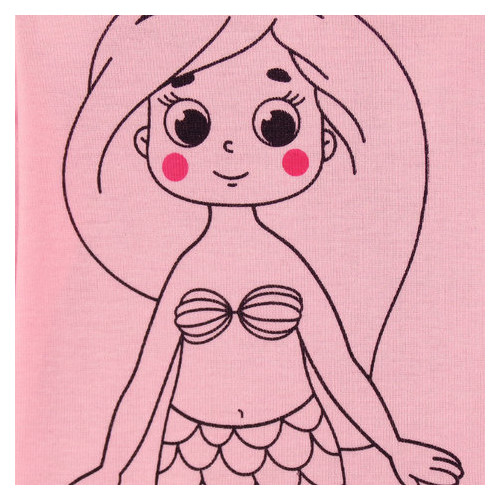 Пижама Русалочка Wibbly pigbaby (100) Розовый (47621000102) фото №2