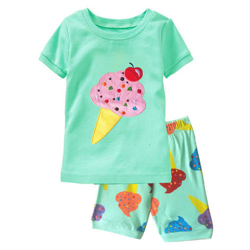Пижама Разноцветное мороженое Baobaby (95) Бирюзовый/Мультиколор (51906001572) фото №1