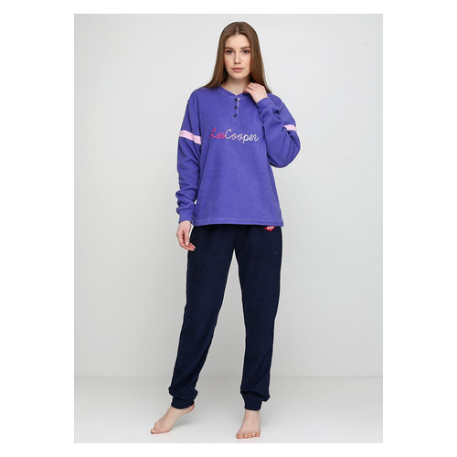 Пижама (штаны, кофта) Lee Cooper L Фиолетовый, Темно-синий фото №1