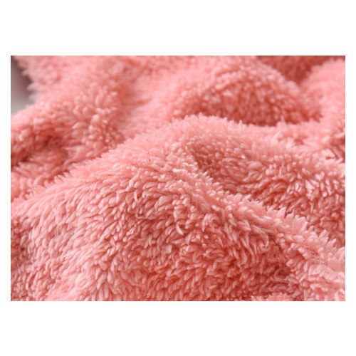 Жилет флисовый Berni утепленный Розовый горошек 90 см Голубой/Розовый (52528000119) фото №8
