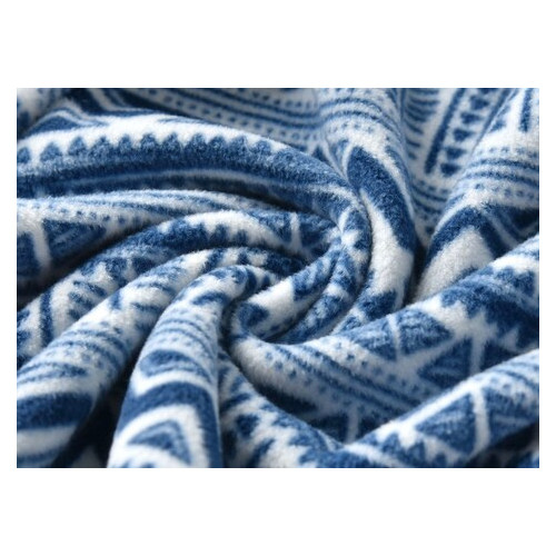 Кофта флисовая Berni утепленная Синий орнамент 110 см Синий (52995000104) фото №7