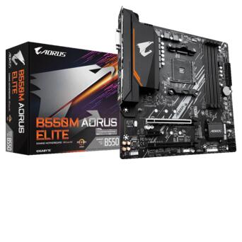 Материнская плата GIGABYTE B550M AORUS ELITE фото №4