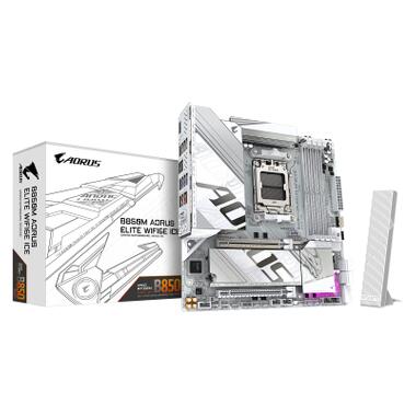 Материнська плата GIGABYTE B850M A ELT WF6E ICE (B850M AORUS ELITE WIFI6E ICE) фото №6