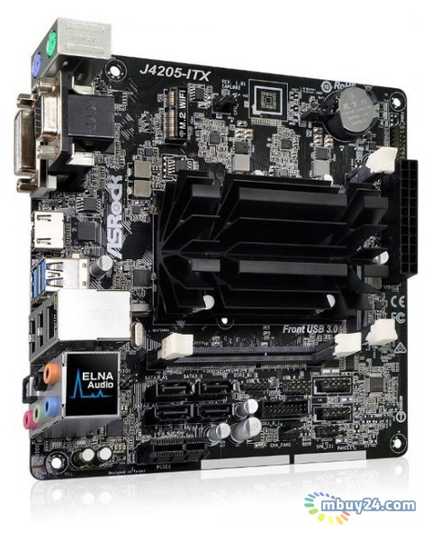Материнская плата ASRock J4205-ITX (Pentium J4205, 4x2.6 GHz) mini-ITX фото №3
