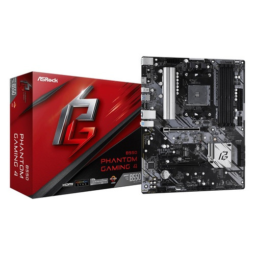 Материнская плата ASRock B550 Phantom Gaming 4 Socket AM4 фото №2
