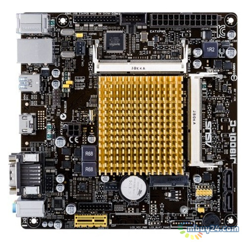Материнская плата Asus J1800I-C (Intel® Celeron® dual-core, PCI-E x16) фото №2