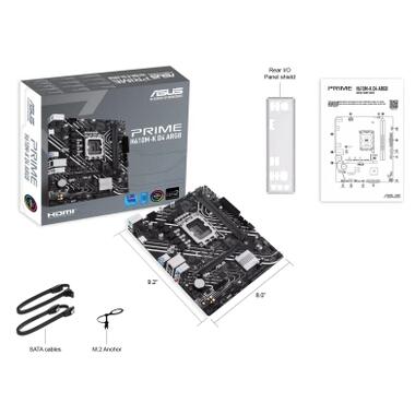 Материнская плата ASUS PRIME H610M-K D4 ARGB фото №7