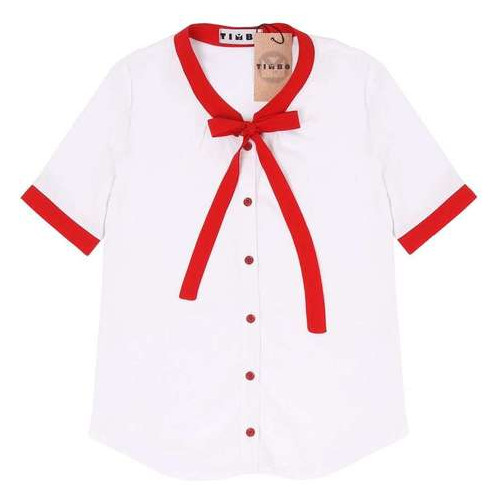 Блуза Timbo Klara р.30 (6-7 лет) Белый (B030715) фото №2