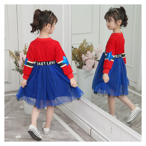 Платье для девочки Berni Moon 160 см Красный (53818001629) фото №2