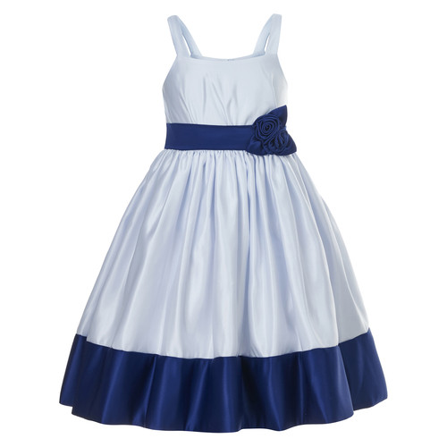 Платье Gulliver 98 cm (118GPGMC2504_White-Blue) фото №1
