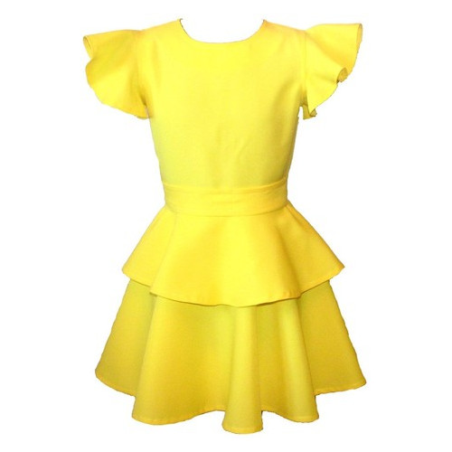 Сукня Ластівка 18_2048 116 см Жовтий фото №1