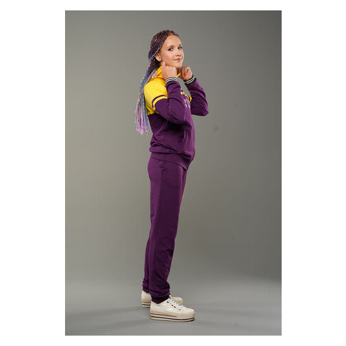 Спортивний костюм Tiaren Sansa 140 см Фіолет/жовтий фото №3