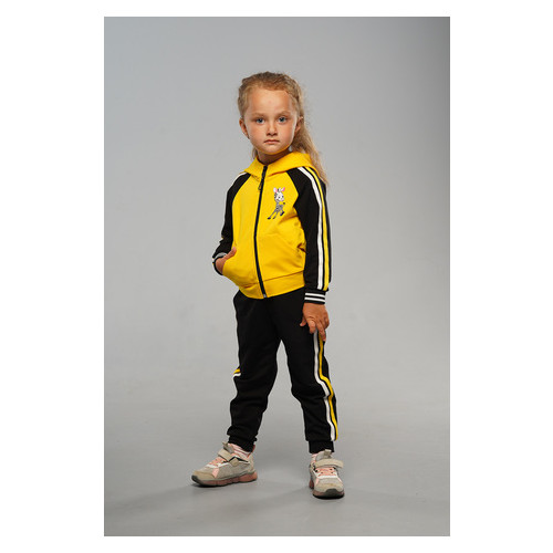 Спортивний костюм Tiaren Sendy Zebra 98 см Жовтий фото №3