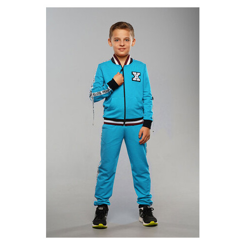 Спортивний костюм Tiaren Halen 158 см Бірюзовий фото №1