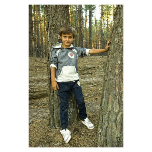 Детский спортивный костюм для мальчика Модный карапуз 03-00474_Temno-sinij_110 фото №2