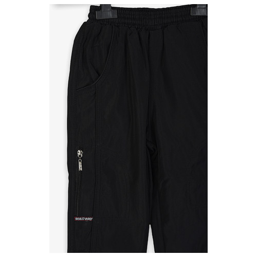 Спортивные штаны детские New Trend черные S SKL99-370088 фото №3