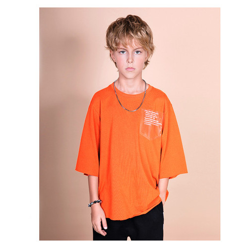 Футболка для мальчика Dreams, оранжевый Bronco (120) Оранжевый (52843000112) фото №2