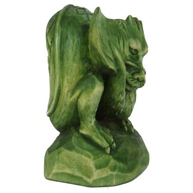 Фігурка ручної роботи зелений деревний дракон символ 2024 року фото №6